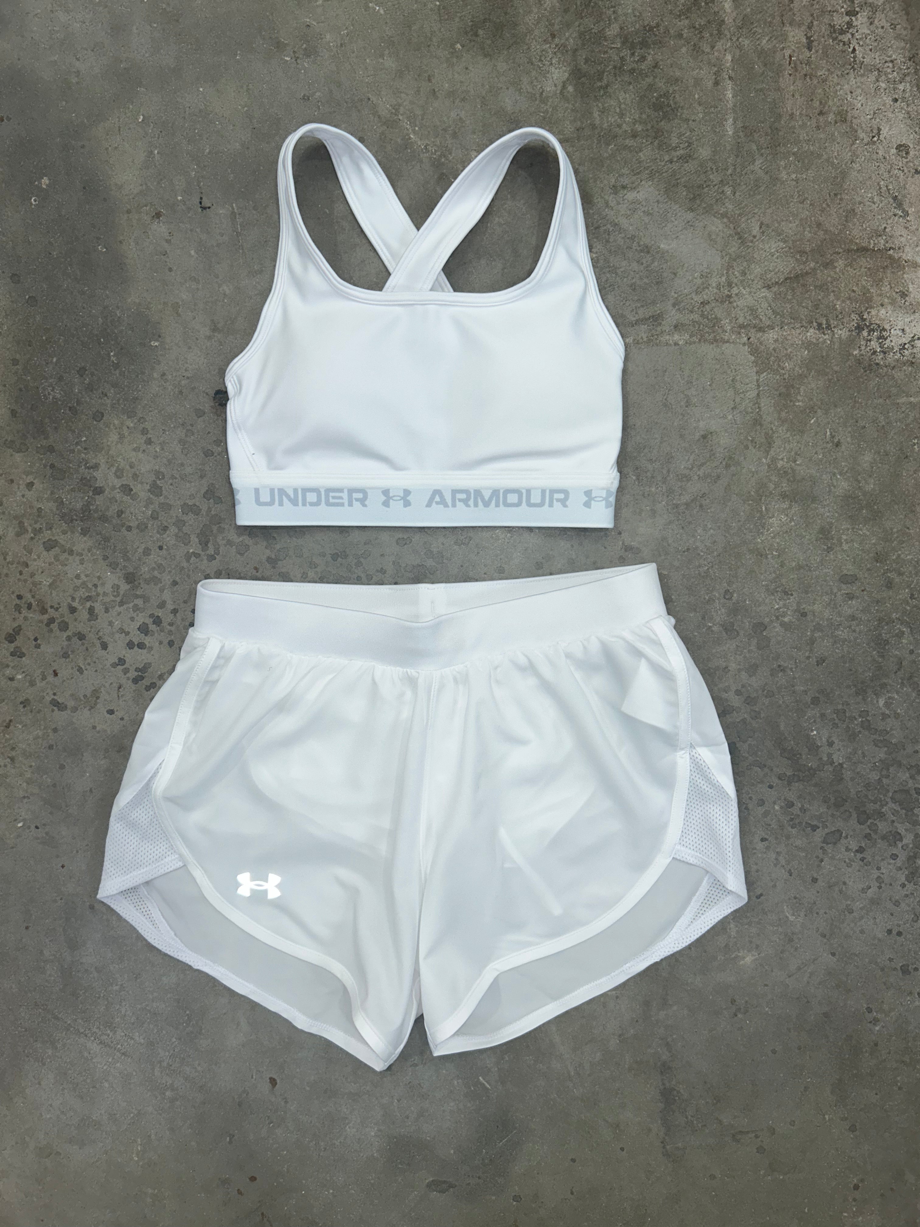 Under Armour Orange Set - Sports Bra / Shorts