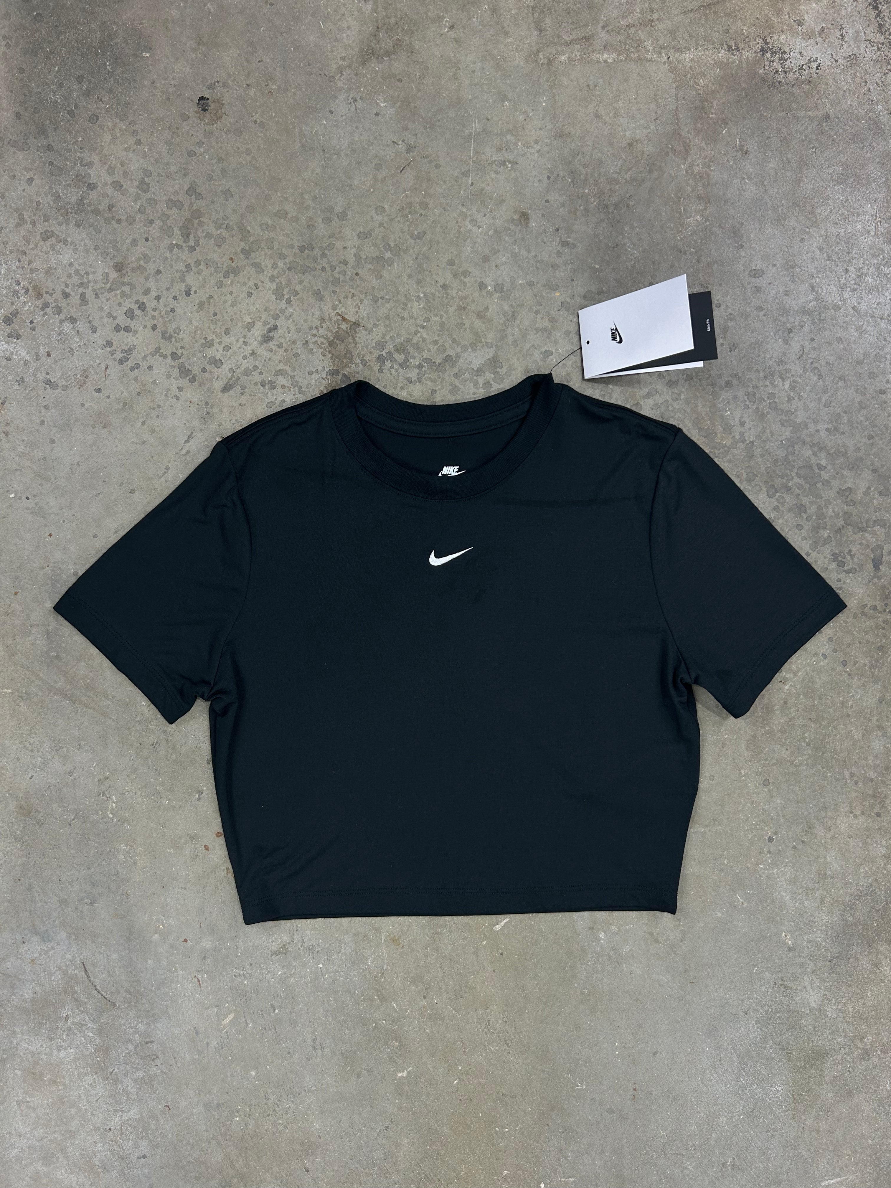 Nike Crop Tee - Black