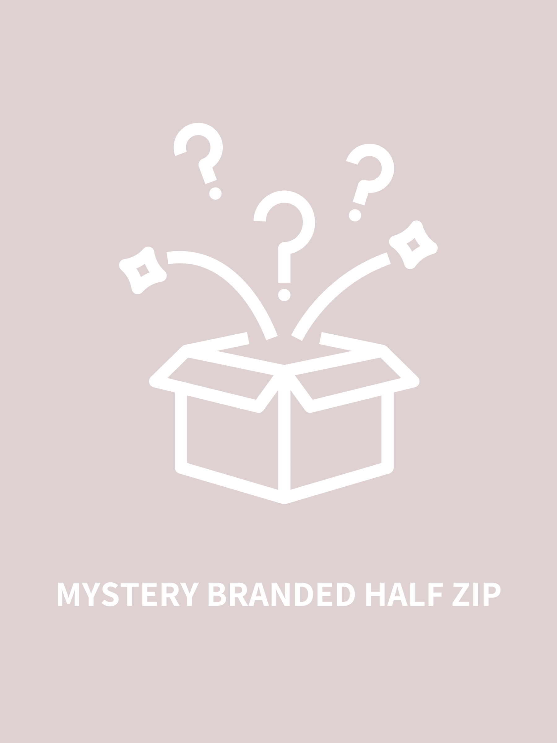 Mystery Branded Half Zips