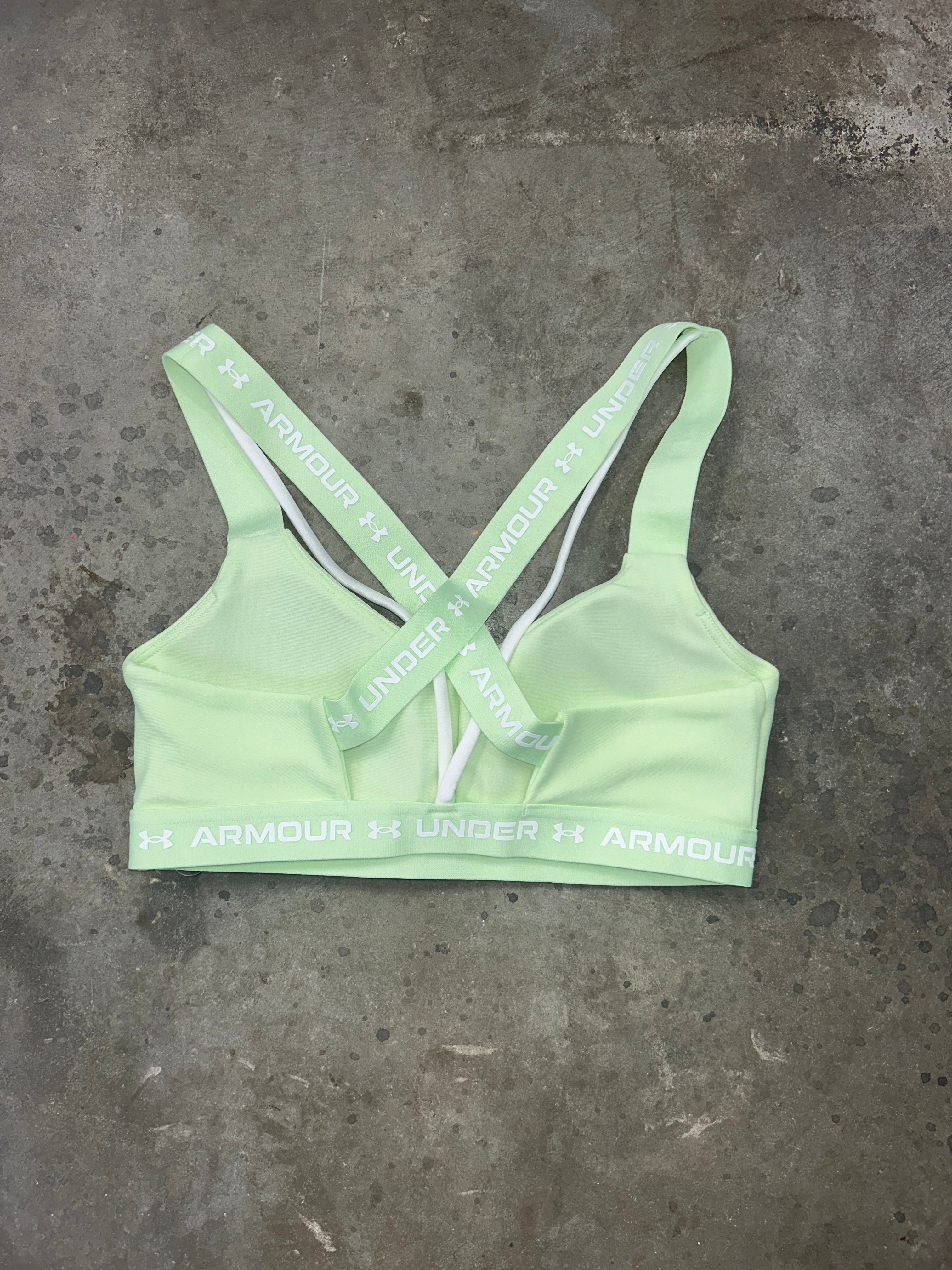 Under Armour Padded Bra - Lime