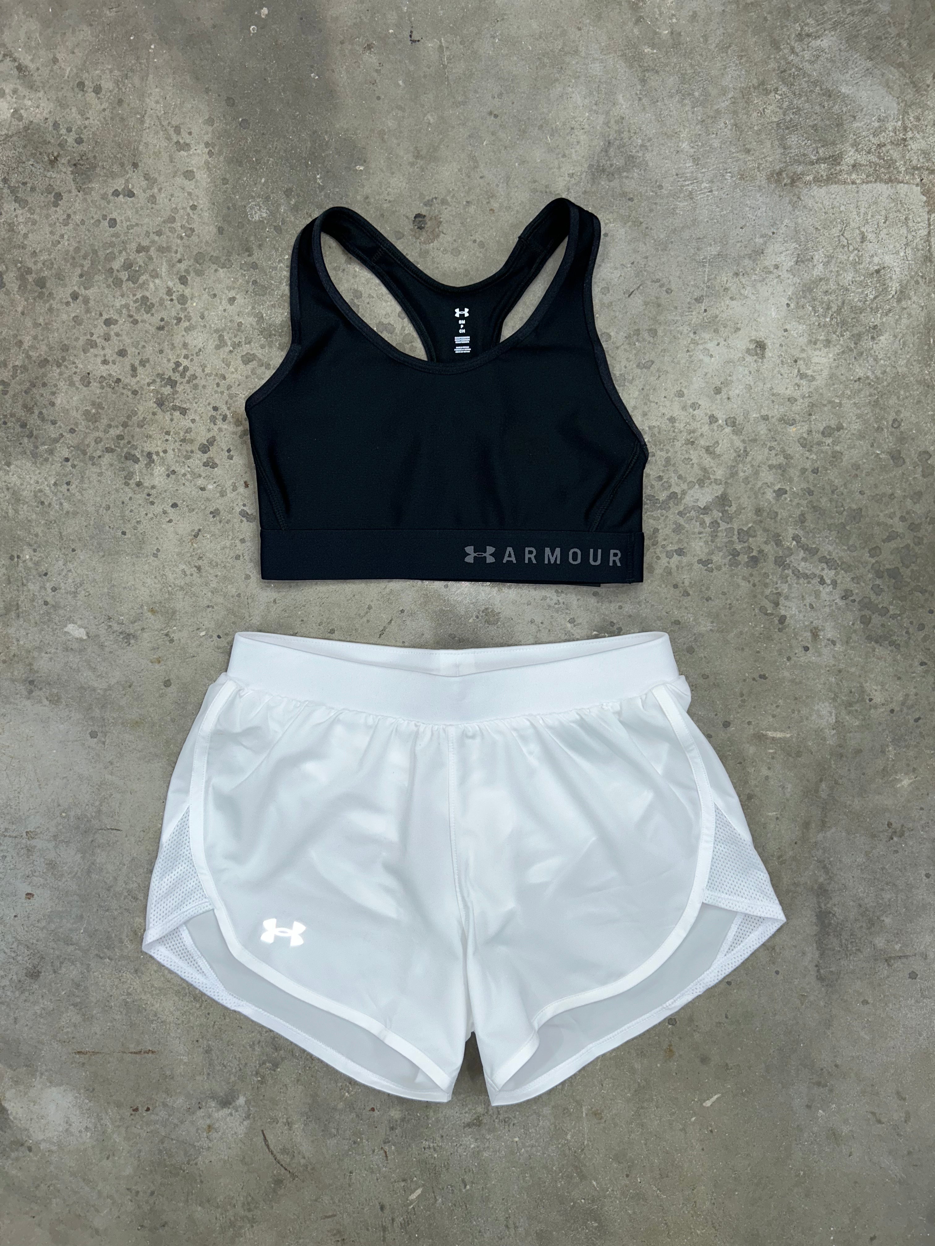 Nike All Black Set - Sports Bra / Shorts